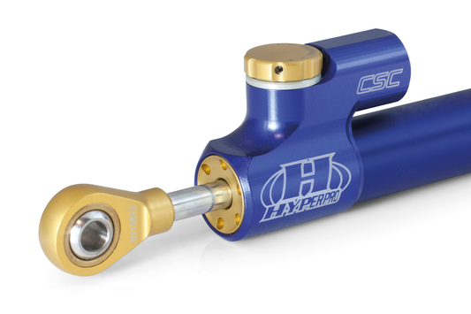 Hyperpro Steering Damper 120mm purple