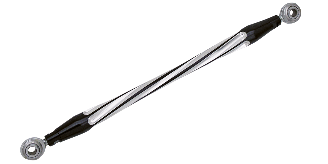 Shift Rod Spiral Black&MachineCut