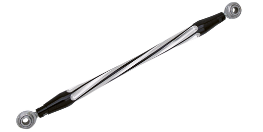 Shift Rod Spiral Black&MachineCut