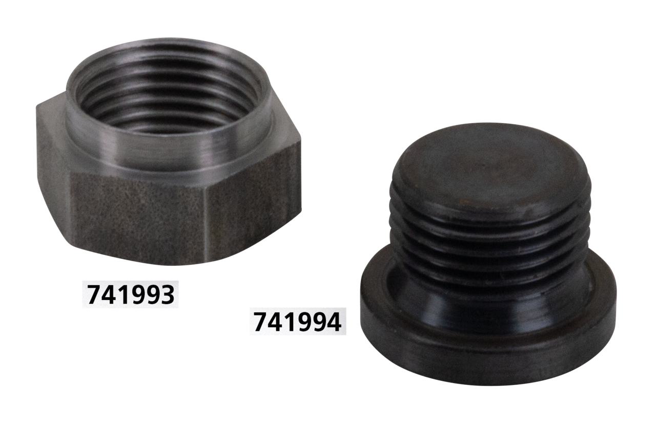 Weld-on nut for M18x1.5 O2 oxygen sensor