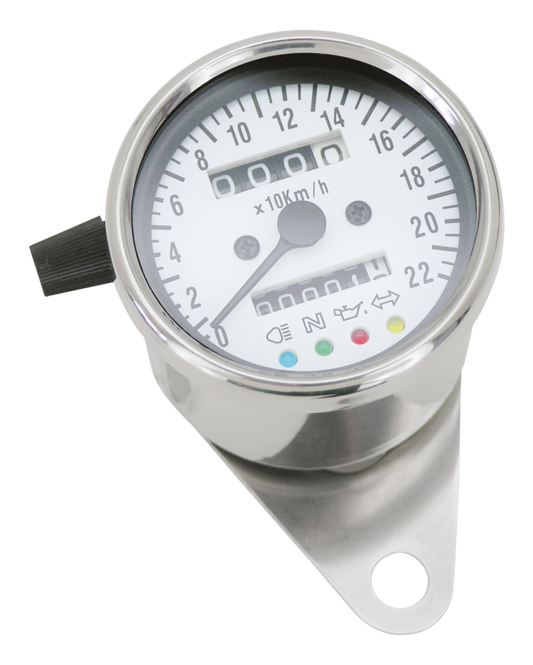 GZP 4 Light speedo KMH stainless housing