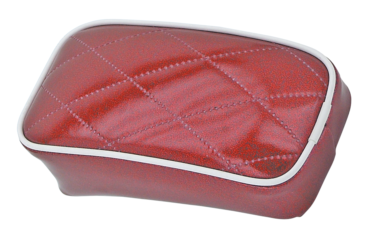 Pillion pad small uni mount Red flake