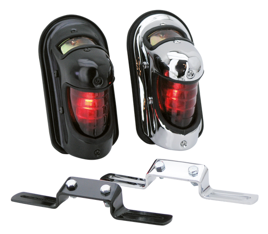 GZP Beehive taillight stamped stl chrome