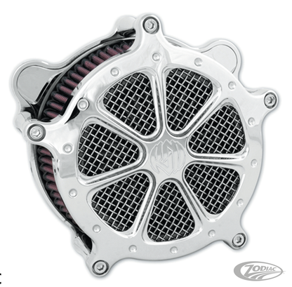 SPEED 7 AIR CLEANER CHROME XL91-UP