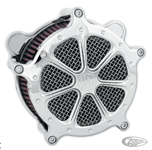 SPEED 7 AIR CLEANER CHROME XL91-UP