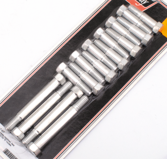 Head Bolt Kit White Plated K52-53