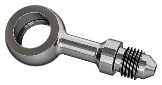 M12 banjo fitting straight Stainless