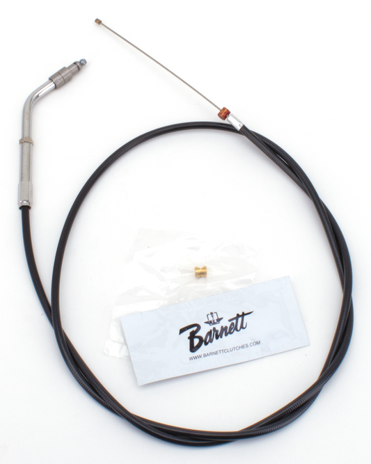 Throttle cable black BT96-up LN=44" 135°