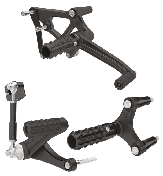 RSD Rear set XL04-13 Black Ops