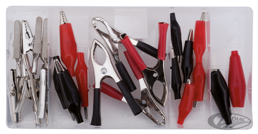 24Pc assortment crocodile clips