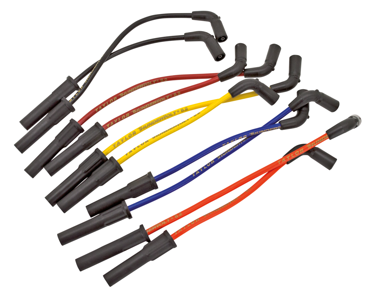 Red TV plug wires EFI-FLT99-08 XL04-06