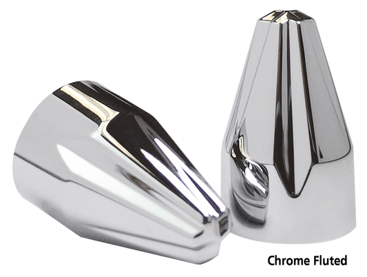 Fluted spike bolt cap set CHR TC99-17