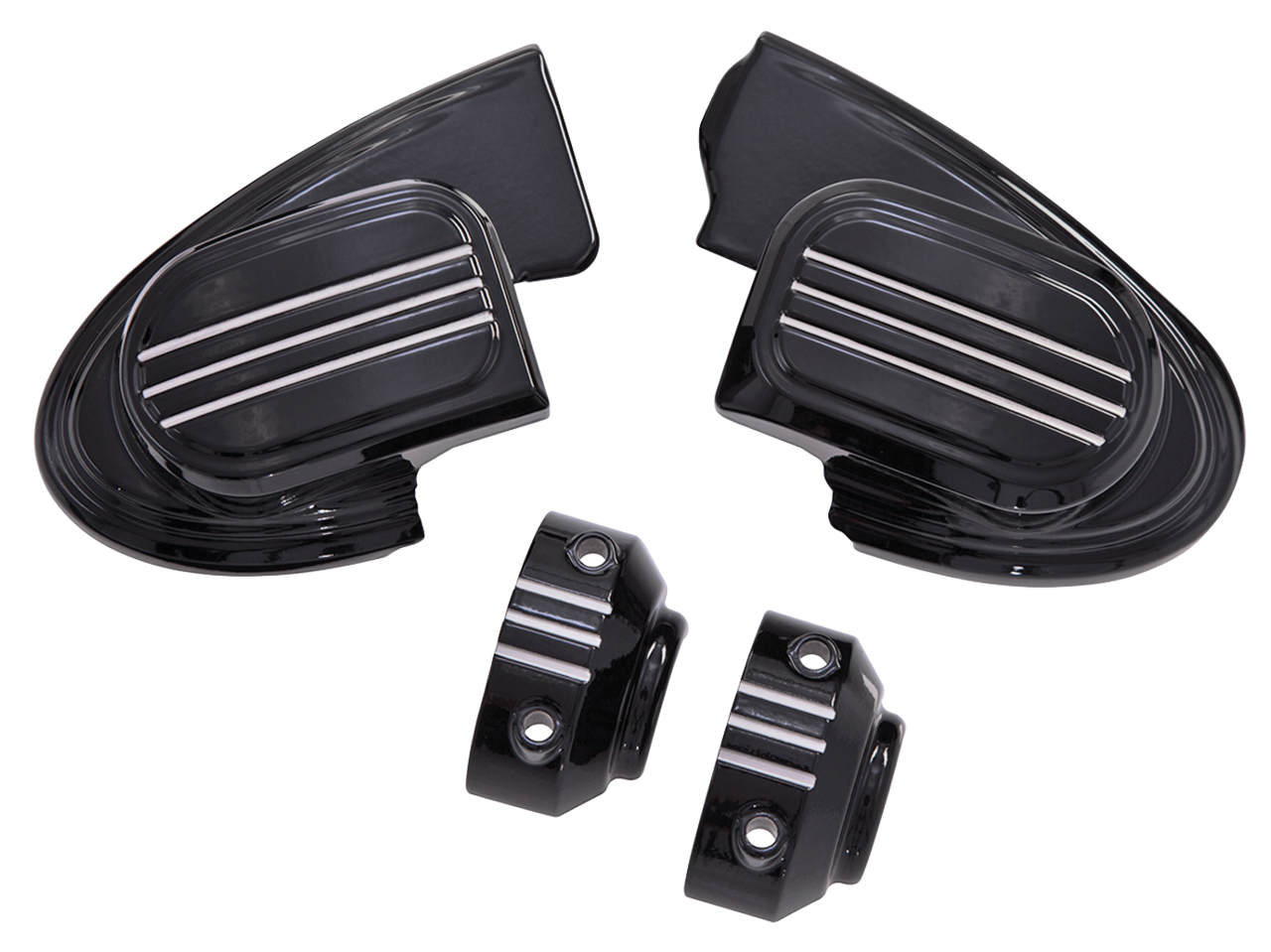 M/CLNDR CVRS BLK W/O MIRROR FLHX14-UP