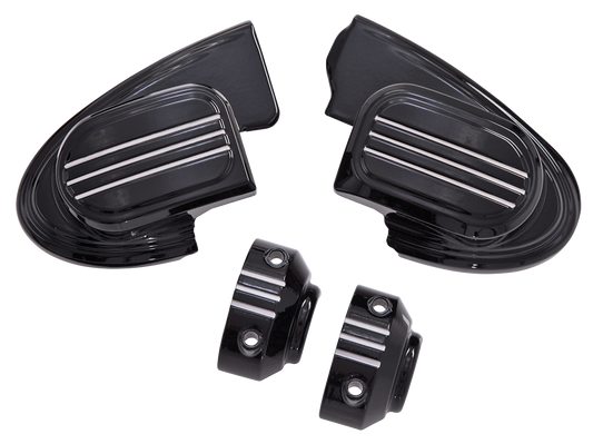 M/CLNDR CVRS BLK W/O MIRROR FLHX14-UP