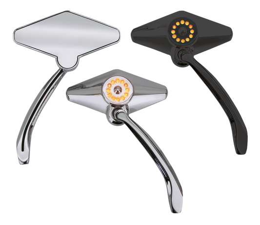 GZP Chr Triad LED custom mirror set D