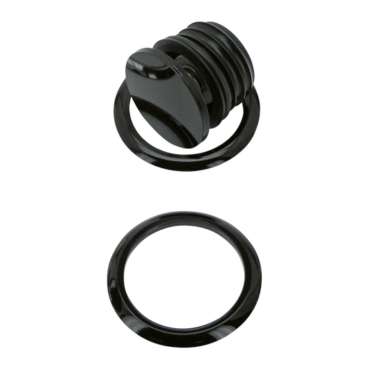 GZP Blk flush mnt gas cap XL98-e18 3.3g