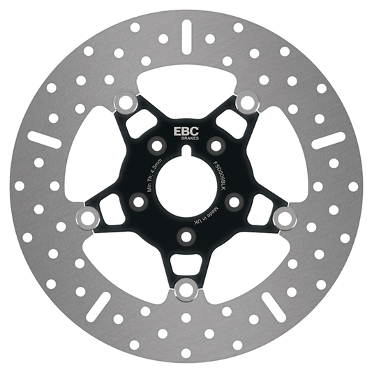 EBC 5 button floating BLK rotor 84-99