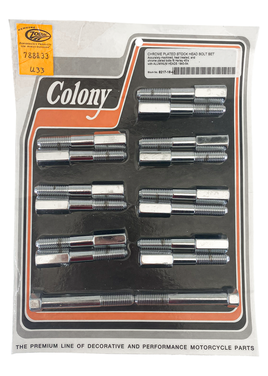 Chr Stk. Hdbolt 45ci w/ Alu Head