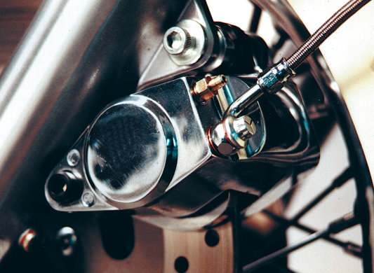 GZP Right front caliper only black 84-99