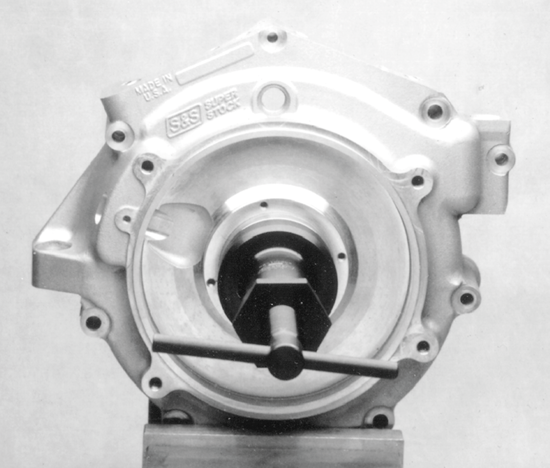 Sprocket shaft bearing installing tool