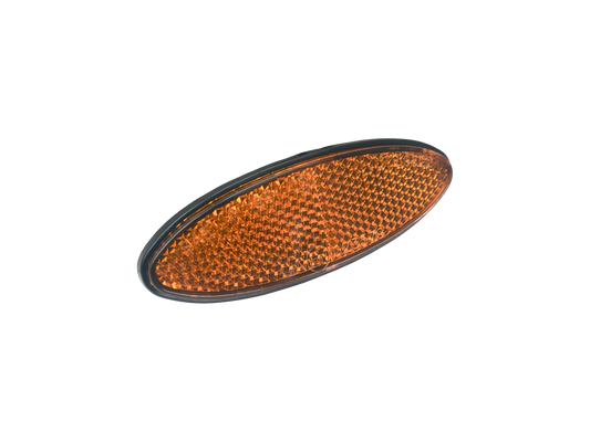 GZP Elliptical amber reflector E-approve