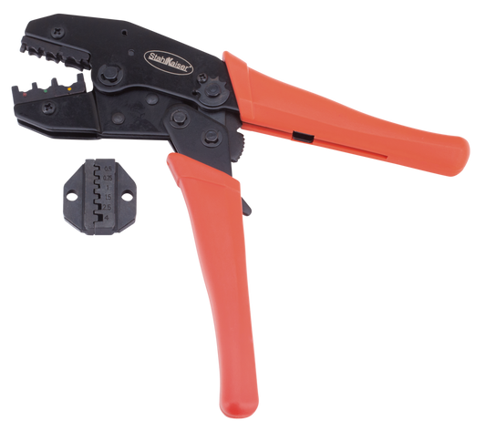 Universal ratcheting crimping tool