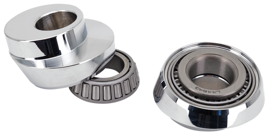 Chrome 7dgr raked neck cups w/bearings