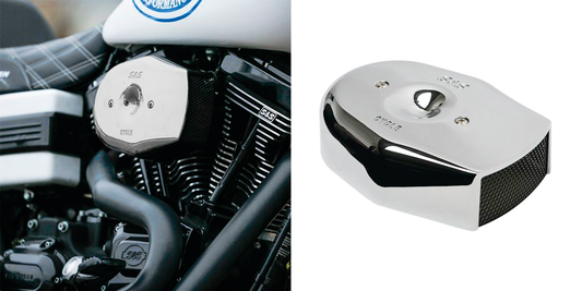 S&S Stealth Tribute AC chrome TC99-17