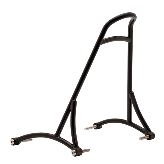 Burly low black sissybar XL04-up