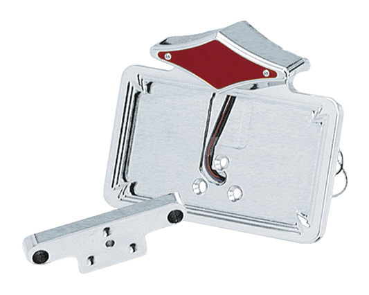 GZP Licensepl.w/diamond LEDlight blockmo