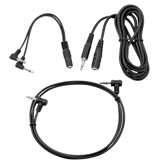 Cycle Sounds aux cable kit Power Pucks