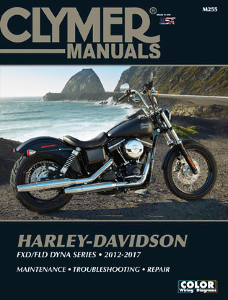 Clymer service manual FXD12-17