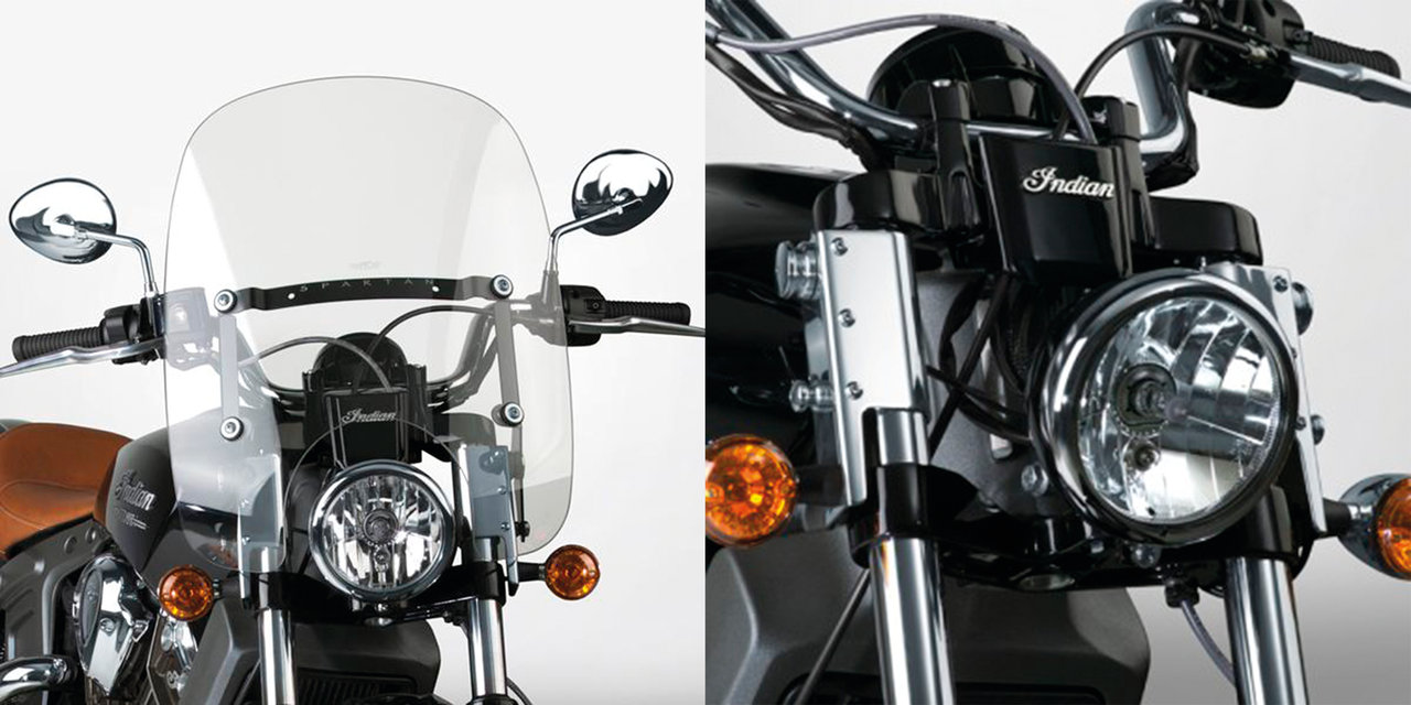 Switchblade Spartan Indian Scout chrome