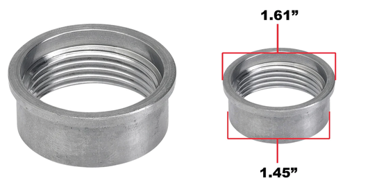 Weld-In Steel Gas Cap Bung 1-5/16"