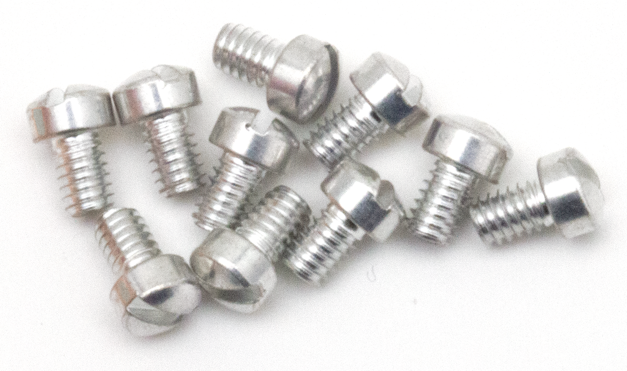 10pck Fillisterhead screw 8-32x1/4