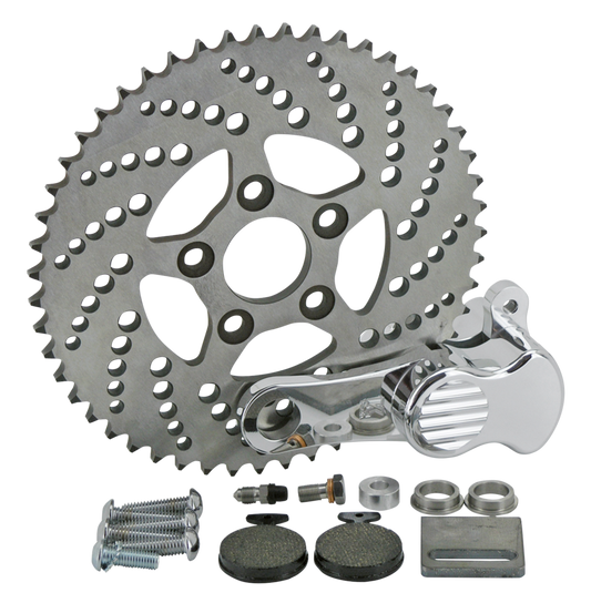 Sprocket disc kit drilled 51T polished