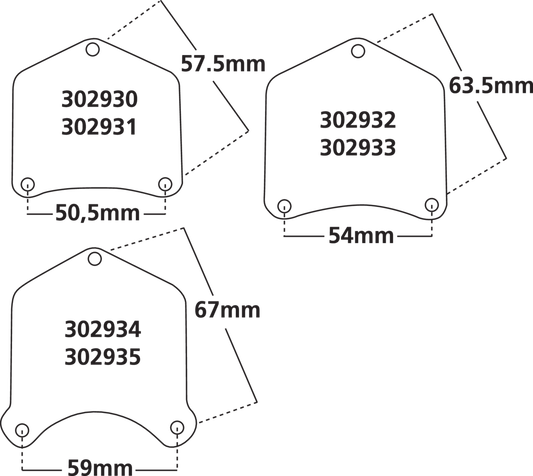GZP solo chr starter button 1.2/1.4kw