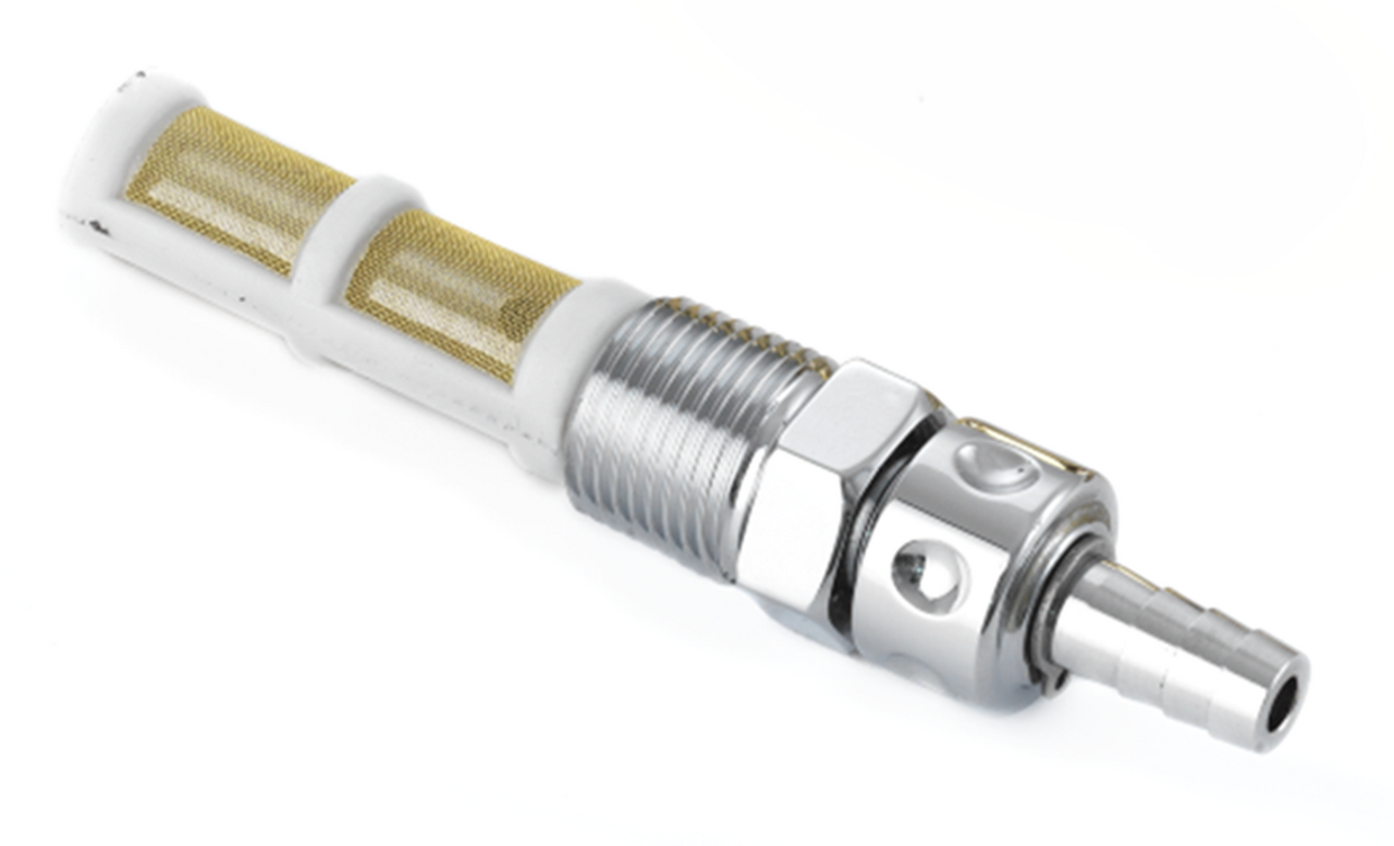 K-Tech 3/8"NPT Chromed brass petcock