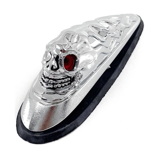 GZP Fndr.orn. Chrm Skull red eyes w/ligh