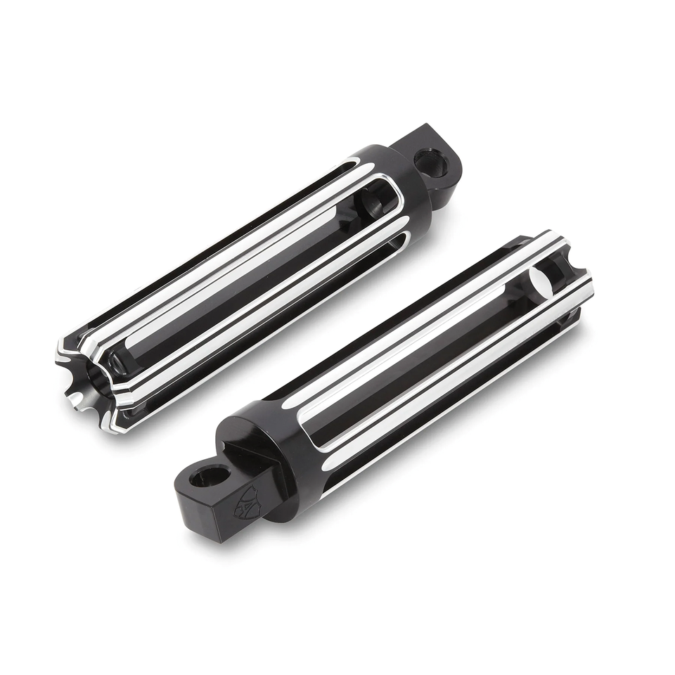 10-GAUGE FOOT PEGS BK
