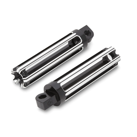 10-GAUGE FOOT PEGS BK