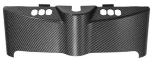 Dash Panel Fairing Gls Black FLH/T14-Up