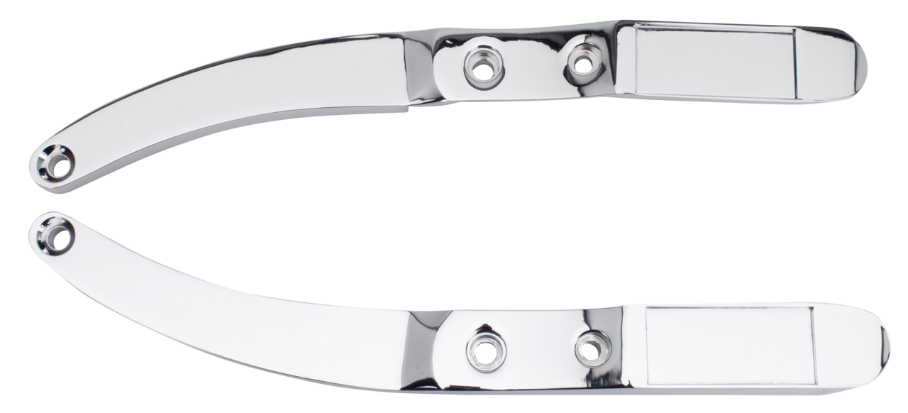 GZP Chrome rear fender struts XL90-93