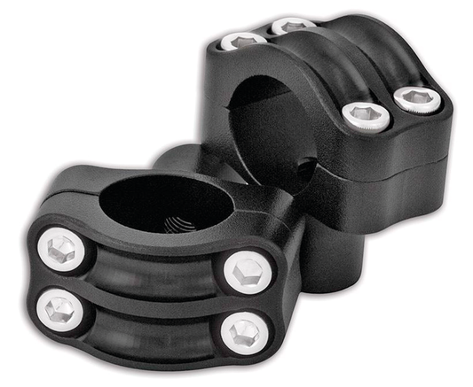 RSD NOSTALGIA RISERS 4-BOLT 1" BLACK OPS