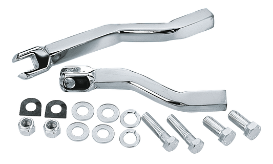 GZP Hi-Way peg support FX/XL Chrome W/bo