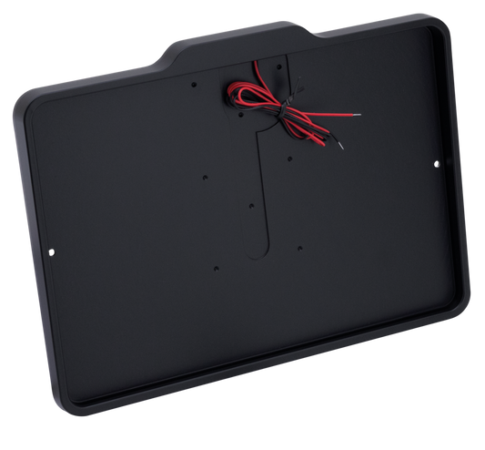 DMP License Frame DK Matt Black