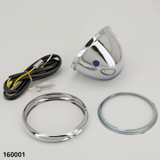 GZP 4.5" chrome Drive/Spotlight w/o unit