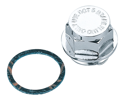 GZP Chrome rear brake cylinder cap #4176