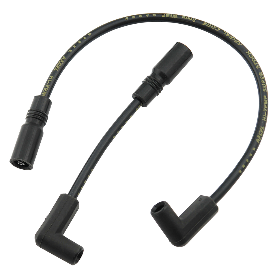 Accel SS Black plugwires FXD99-up Buell