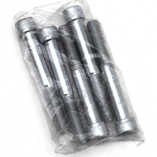 5pck allen bolt 1/2-13x3-3/4" UNC zinc
